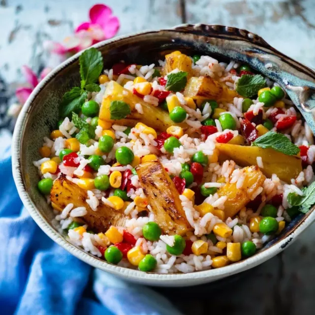 Куурулган Ананас Менен Гавайи Микси